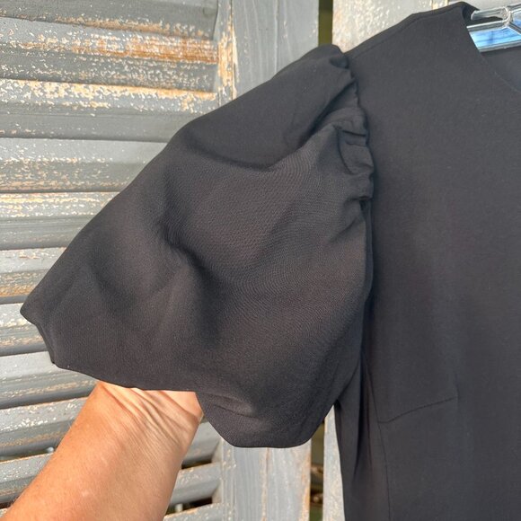 Hill House The Constance Midi Dress Black Sz XS NWT - Picture 7 of 16